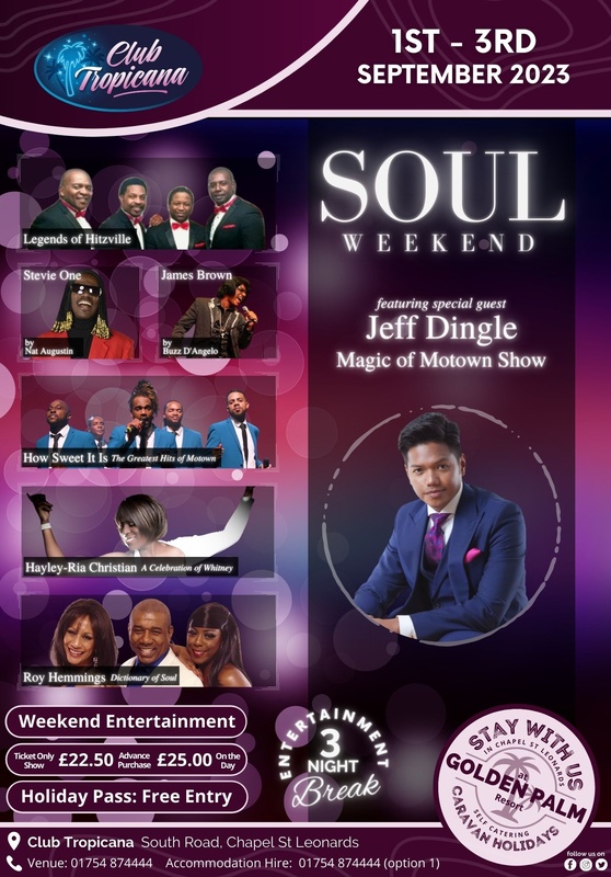 Soul & Motown Weekender 2023